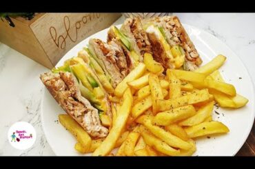 Chicken Shawarma Sandwich In Air Fryer | Easy Healthy Air Fryer Recipes