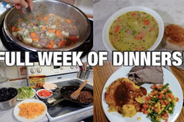 WHAT'S FOR DINNER x7! | HEALTHY MEAL IDEAS AT HOME