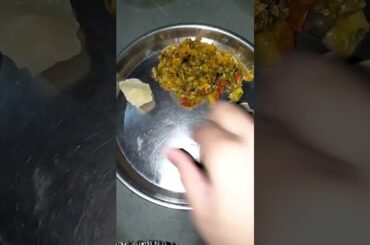 Healthy Lunch #new#shorts#kobij #sabji #roti #gol #salad #marcha #testy#healthy#like#share#subscribe