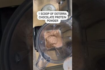 Chocolate Peppermint Protein Shake Recipe - Easy & Yummy! #proteinshake #protein #healthy