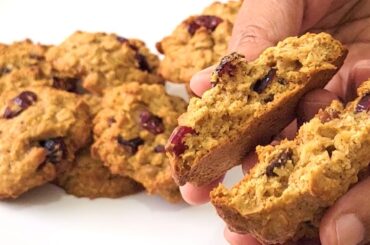 Healthy Oatmeal Cookies | How To Make Oatmeal Cookies | Oats Cookies Recipe