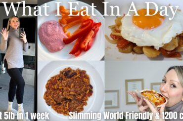 What I Eat In a Day To Lose Weight | January 2024 - Low Calorie & Slimming World Friendly