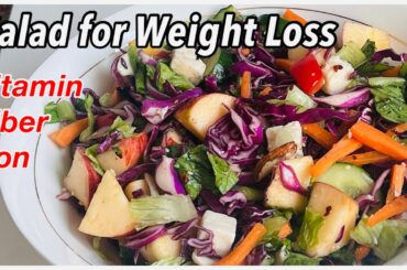 Green Salad-Super Healthy Salad for Weight Loss-weight loss salad for breakfast/lunch/dinner