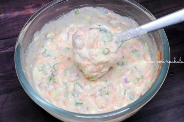 Healthy Breakfast Recipe with 2 main ingredients, 1 tsp oil - No soaking easy quick breakfast recipe