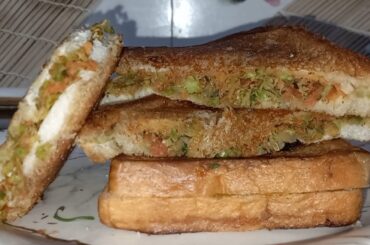 Veggie Veg Sandwich Recipe || Tasty and Healthy Breakfast and LunchBox Recipe || Rita Simple Kitchen