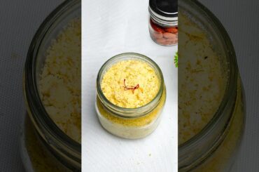 Healthy Badam and Kesar Milk recipe | Almond and Saffron | healthy family | #shorts #asmr #viral