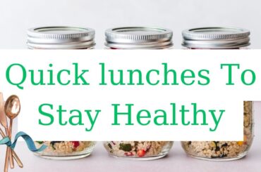 Level up with these easy and healthy lunch ideas