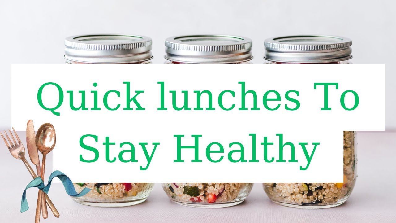 Level up with these easy and healthy lunch ideas Level up with these easy and healthy lunch ideas