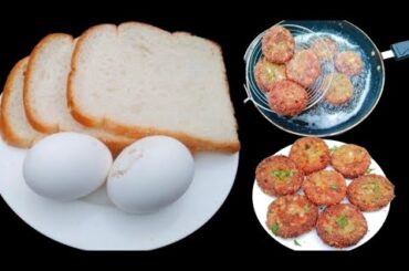 5 Minutes Healthy Snacks Recipe || Egg Snack || Bread and Egg Snack || Easy & Delicious Recipe.