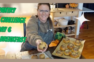 Pantry challenge day 6 | 2 Great Breakfast ideas #threeriverschallenge