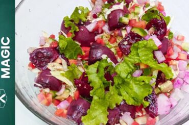 Healthy Figs Salad Recipe I Cooking Magic