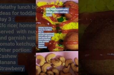 healthy lunch ideas for toddlers #day3#healthy#toddlers #lunchboxrecipe #uae #viral #youtubeshorts