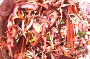 Healthy Salad Recipe || Mix Vegetable Salad || Cook Manti Dey