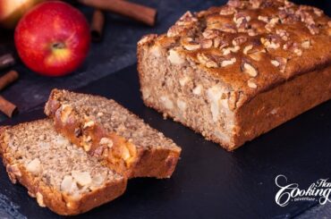 Apple Oatmeal Bread - Healthy Refined Sugar-Free Apple Bread