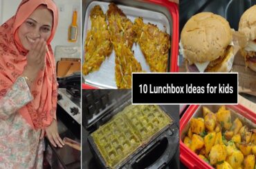 10 Lunchbox  Ideas for kids | quick , easy and healthy recipes for busy morning
