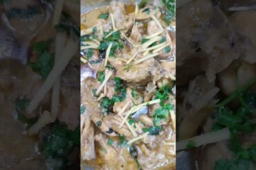 Easy Chicken White Karahi Hotel Style | Quick & Easy Karahi #shorts #shortsrecipe