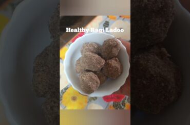 Say goodbye to guilt with this weight-loss friendly Ragi ladoo recipe#healthyeating