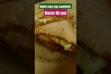Easy quick egg tasty sandwich #food #viral #shortsvideo #ytshorts #shorts #tastyfood #quickrecipe