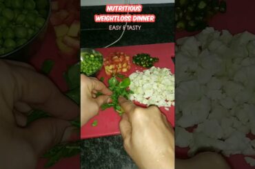 Tasty 10 min recipe| Low calorie, High protien Easy Delicious Dinner idea inspo Indian recipe #dalia