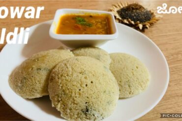 Jowar Idli Recipe - How To Make Jowar Idli  | Weight Loss Healthy Breakfast Recipes | Instant Idli