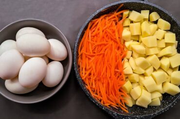 Just Add Eggs With Potatoes Its So Delicious/ Simple Breakfast Recipe/ Healthy Cheap & Tasty Snacks