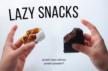 Low Effort Vegan Snack Ideas! (quick & pretty healthy)