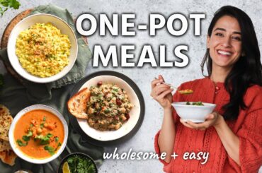 ONE-POT meals (plant-based, easy, cozy)