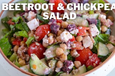 Beetroot and Chickpea Salad Recipe