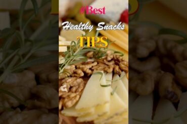 5 Quick & Healthy Snack Ideas #healthyfood #foodtips #busylife