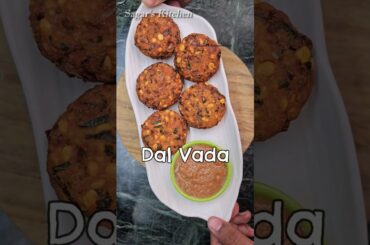 Healthy Dal Vada Recipe with full Taste #Shorts #DalVada