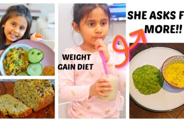 TODDLER RECIPES FOR WEIGHT GAIN | SMOOTHIE, WHITE BEAN DIP, NUT BREAD, KIDS PAKODA| INDIAN KIDS MEAL