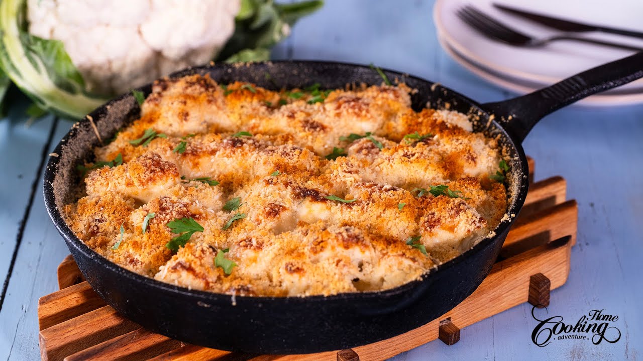 Cauliflower Gratin – Easy Recipe for a Healthy Low-Carb Side Dish Cauliflower Gratin - Easy Recipe for a Healthy Low-Carb Side Dish
