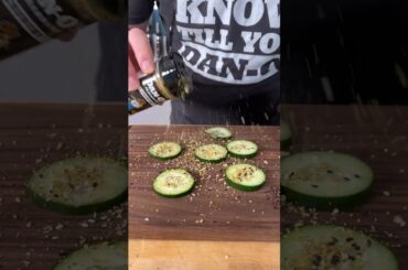 Quick ‘n’ Easy Dan-O’s Crunchy Cucumbers! #healthyrecipes #food #danosseasoning #recipe