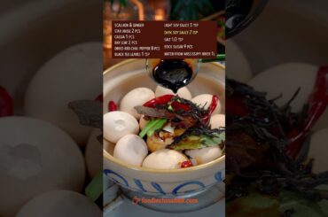 EASY CHINESE TEA EGGS RECIPE #recipe #cooking #chinesefood #tea #eggrecipe #egg #healthyrecipes