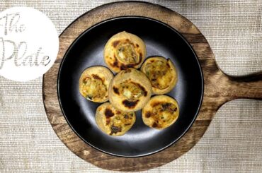 Pinwheel Aloo Paratha | Healthy Snack Recipe | The Plate