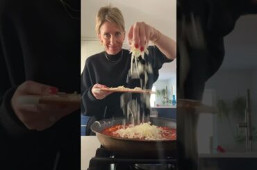 Chicken Parm Pasta #easyrecipe #recipe #dinner #food