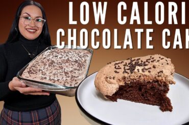 Low Calorie Skinny Chocolate Cake | For Weight Loss