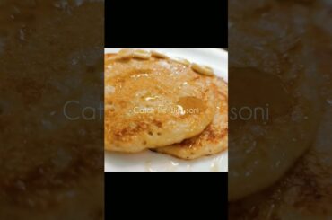 Instant Banana Pancakes | Healthy recipes | Nutrilite | #shortsvideo