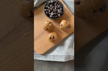 oil-free plant based cookie dough - healthy and easy snack recipes