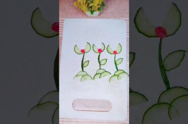 #cucumbercarving #cuttingfruit #saladcarving #vegetableart #art #craftideas #diyideas #cookwithsidra