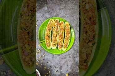 Crisp Cucumber Boats: Refreshing Delight | Cucumber Boat Recipe | #cucumber #snacks #healthysnacks