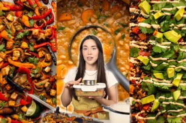 3 Make-Ahead Vegan Meals for Easy and Healthy Meal Prep