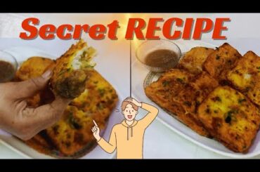 SECRET RECIPE l BREAD SANDWICH POTATO RECIPE l BY MISS CHEF l