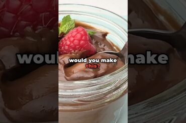 Chocolate Mousse Recipe | No Dairy, No Eggs, No Refined Sugar #healthyrecipes  #foodshorts #shorts