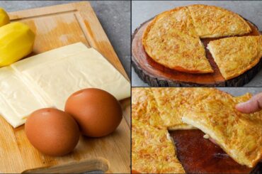 Add Egg With Potatoes, Its So Delicious | Simple Breakfast Recipe | Healthy Tasty Snacks Recipe