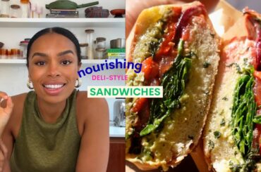 Family Favourite Deli-Style Plant Sandwiches | Vibrant & Nourishing