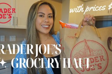 TRADER JOE'S HAUL | healthy groceries, weekly staples, easy meals, meal prep ideas, new items