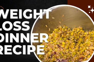 EASY HEALTHY DINNER RECIPE FOR WEIGHT LOSS/Lentil and Brown Rice / mujadara Rice/ Vegan