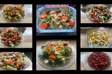 7 Days 7 Salads /Weight Loss Recipes /Diet Salads /Diabetic Diets