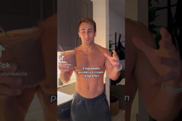 Ninja creami protein ice cream recipe #healthylifestyle #ninjacreami #proteinicecream #healthysnacks